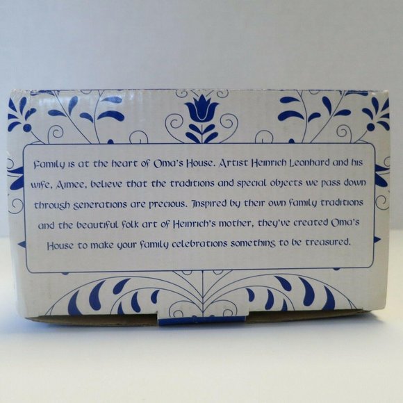 Oma's House Ceramic Crown Candleholder Ring Heinrich Leonhard 2003 Demdaco - Picture 9 of 12